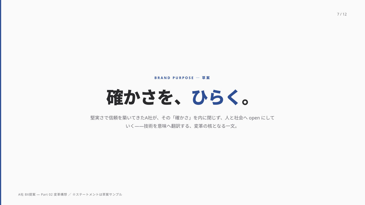 ステートメント